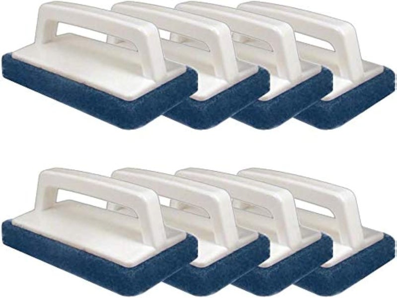 Screen Print Direct EcotexÂ® Screen Printing Scrub Pad (8 Pack) - Reclaiming Mesh Frames, Scrub Cleaner for All Screen Printing Needs, Screen Printing Supplies - Chemical Resistant Demo Brush for Screen Printing Screens - Image 1